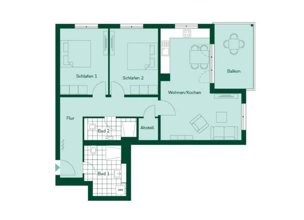 Apartment "Sanddorn" - Haffresidenz Garz  Dış mekan fotoğraf